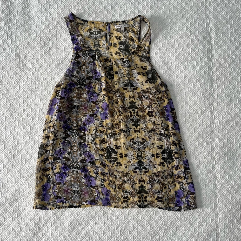 Madewell Broadway & Broome Floral Silk Camisole Top - S